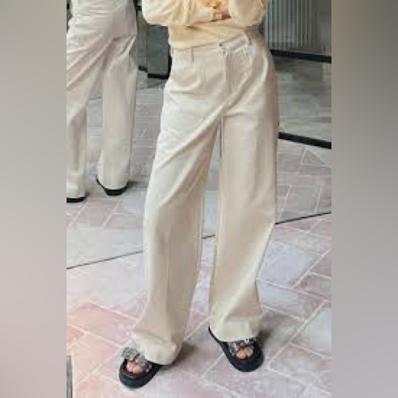 Zara wide leg beautiful brand new - Picture 1 of 5